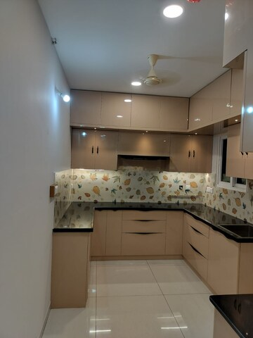 Kitchen in 3 BHK Apartment at Rajapushpa Provincia, Narsingi – for Rent