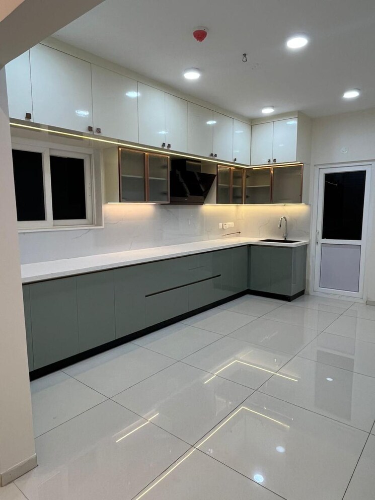 Kitchen, rajapushpa-provincia 3 Bedroom 2335 Sq.Ft. Apartment In Narsingi Hyderabad 9286430