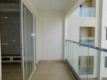 Balcony in 3 BHK Apartment at Aurobindo The Regent, Kondapur – for Rent