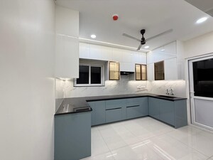 Kitchen in 3 BHK Apartment at Rajapushpa Provincia, Narsingi – for Rent