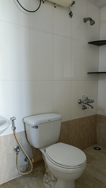 Bathroom in 1 BHK Apartment at Hiranandani Estate, Ghodbunder Road – for Rent