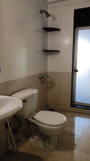 Bathroom in 1 BHK Apartment at Hiranandani Estate, Ghodbunder Road – for Rent