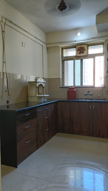 Kitchen in 1 BHK Apartment at Hiranandani Estate, Ghodbunder Road – for Rent