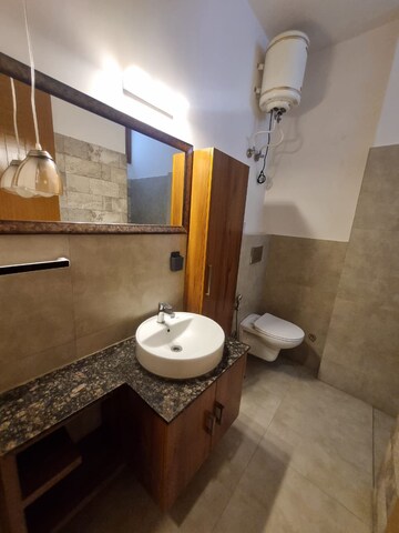Bathroom in 3 BHK Builder Floor at Ansal Florence Villa, Sector 57 – for Rent