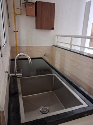 Balcony in 3 BHK Apartment at Prestige Beverly Hills, Kokapet – for Rent