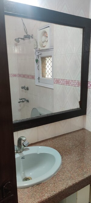 Bathroom in 2 BHK Builder Floor at Lajpat Nagar Iii – for Rent