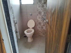 Bathroom in 1 BHK Apartment at Fiama Residency, Thane West – for Rent