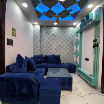 Living Room in 2 BHK Builder Floor at Uttam Nagar – for Rent