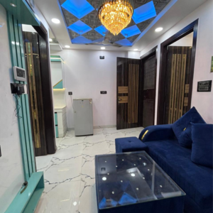 Living Room in 2 BHK Builder Floor at Uttam Nagar – for Rent