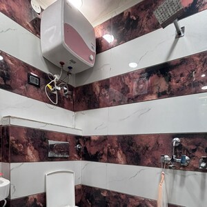 Bathroom in 2 BHK Builder Floor at Uttam Nagar – for Rent