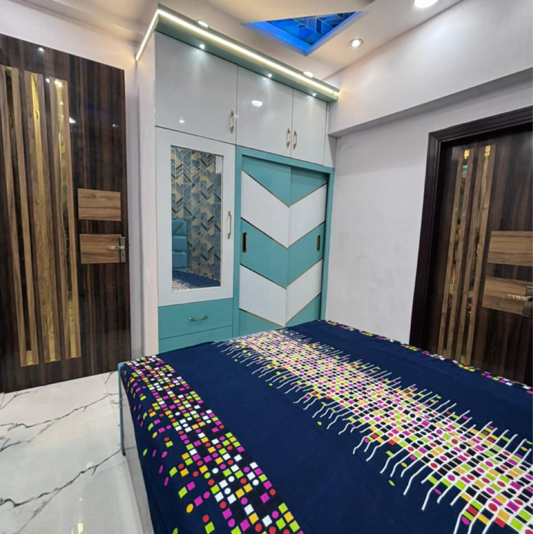 Bedroom, uttam nagar 2 Bedroom 550 Sq.Ft. Builder Floor In Uttam Nagar Delhi 9286598