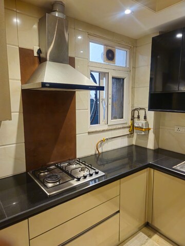 Kitchen in 3 BHK Builder Floor at Greater Kailash – for Sale