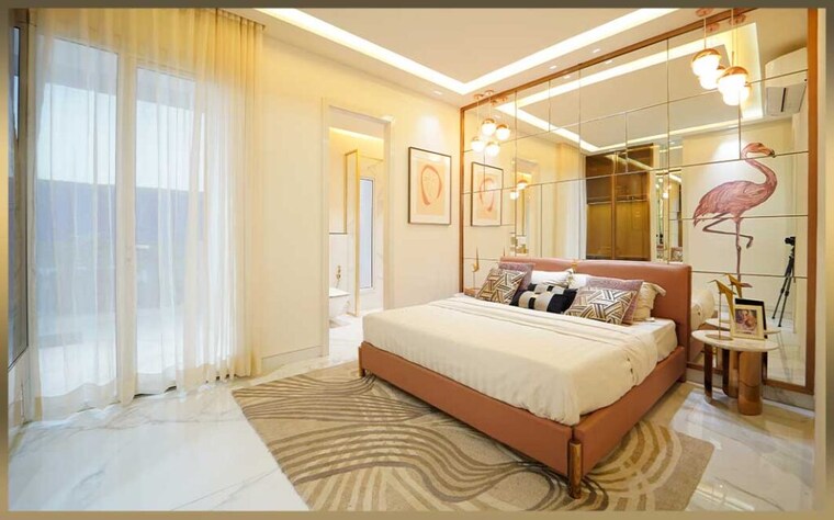 Bedroom, smart-world-gems 2.5 Bedroom 1353 Sq.Ft. Builder Floor In Sector 89 Gurgaon 9286604