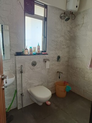 Bathroom in 2 BHK Apartment at VTP HiLife, Wakad – for Rent