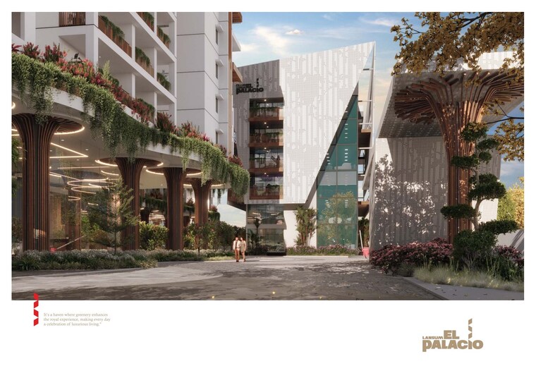 Exterior View, lansum-el-palacio 3 Bedroom 1715 Sq.Ft. Apartment In Puppalaguda Hyderabad 9286698