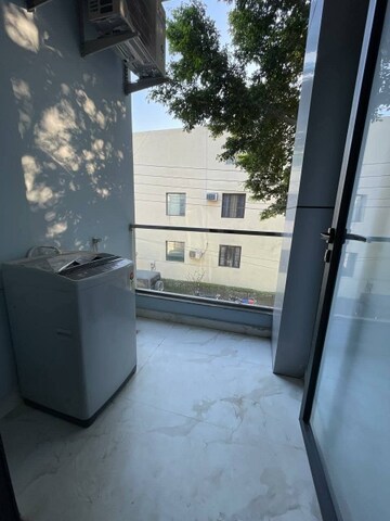 Balcony in 1 BHK Apartment at Freedom Fighters Enclave – for Rent