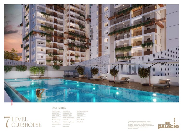 Master Plan, lansum-el-palacio 3 Bedroom 2095 Sq.Ft. Apartment In Puppalaguda Hyderabad 9286742