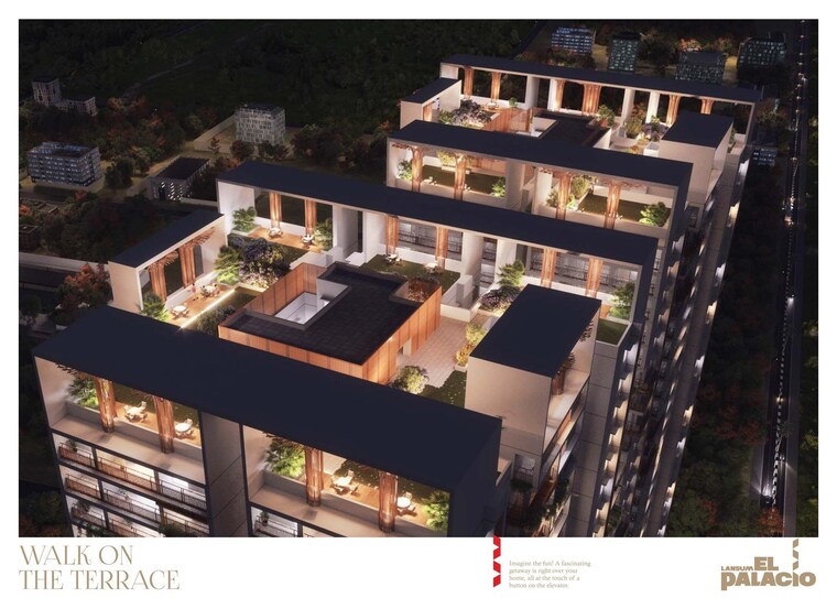 Bedroom, lansum-el-palacio 3 Bedroom 2095 Sq.Ft. Apartment In Puppalaguda Hyderabad 9286742