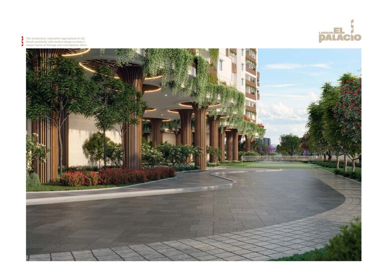Exterior View, lansum-el-palacio 3 Bedroom 2095 Sq.Ft. Apartment In Puppalaguda Hyderabad 9286742