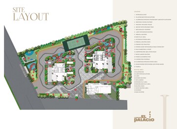 Master Plan in 3 BHK Apartment at Lansum EL Palacio, Puppalaguda – for Sale