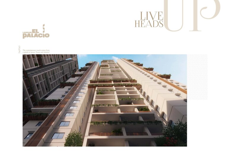 Exterior View, lansum-el-palacio 3 Bedroom 2210 Sq.Ft. Apartment In Puppalaguda Hyderabad 9286763