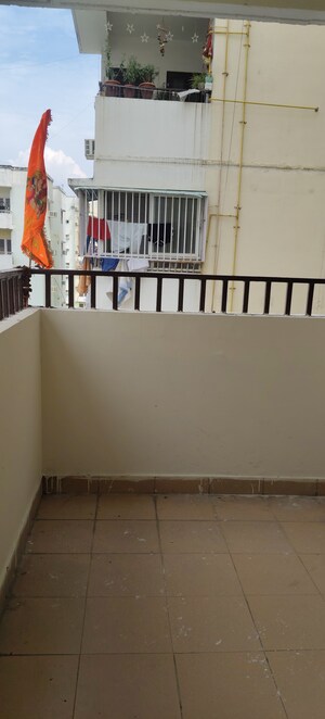 Balcony in 2 BHK Apartment at Ganga Apartments Gomti Nagar, Gomti Nagar – for Rent