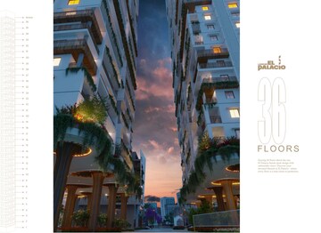 3 BHK Apartment – Exterior View View at Lansum EL Palacio, Puppalaguda - for Sale