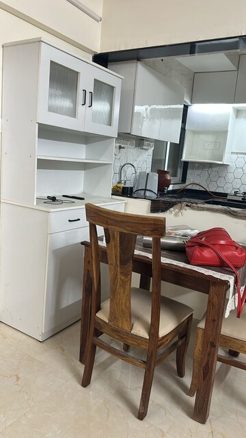 Kitchen in 2 BHK Apartment at Dosti West County, Balkum Pada – for Rent