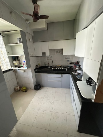 Kitchen in 1 BHK Apartment at Evershine Millenium Paradise, Kandivali East – for Rent