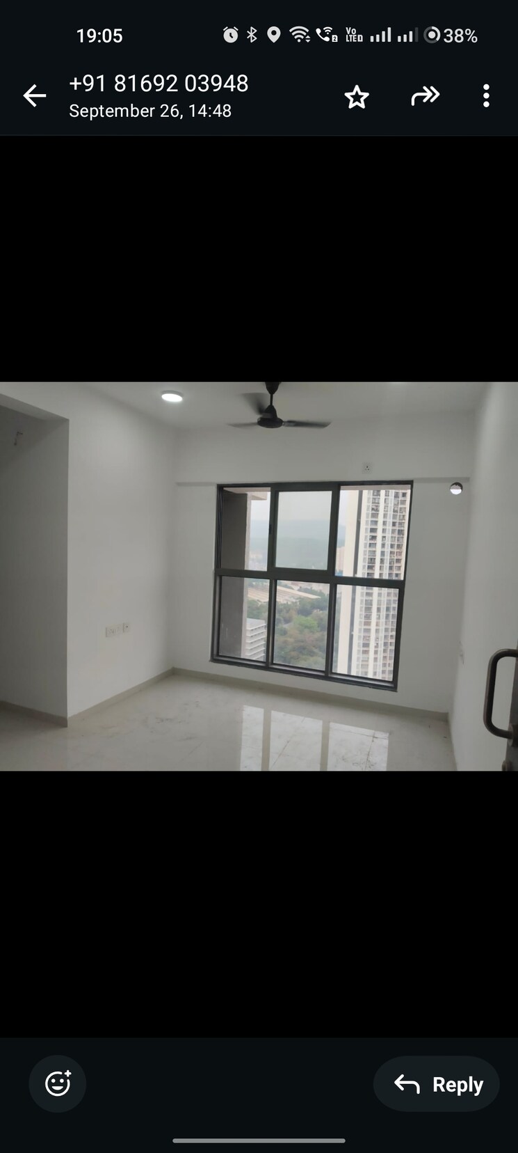 Bedroom, uk-iridium 1 Bedroom 395 Sq.Ft. Apartment In Kandivali East Mumbai 9286815