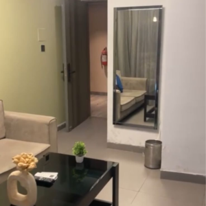 Living Room in Studio Apartment at Supertech Supernova Spira Residency, Sector 94 – for Rent