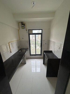 Kitchen in 2 BHK Apartment at Oxford Navrang Crystal, Goregaon West – for Rent