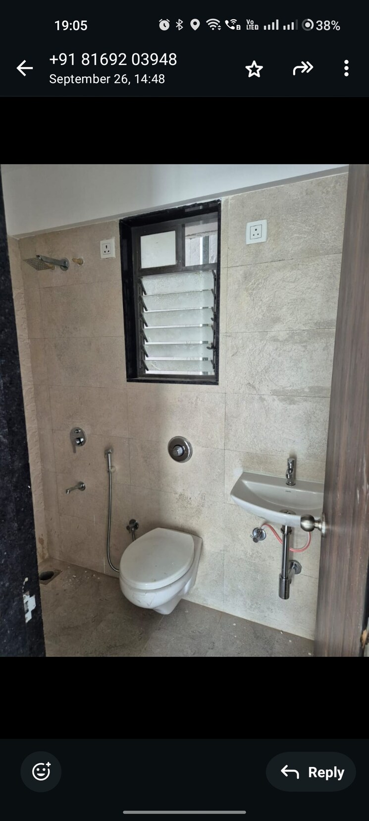 Bathroom, uk-iridium 2 Bedroom 521 Sq.Ft. Apartment In Kandivali East Mumbai 9286840