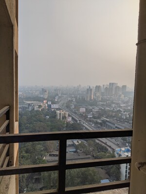 Balcony in 2 BHK Apartment at Parshwanath Galaxy, Ghodbunder Road – for Rent