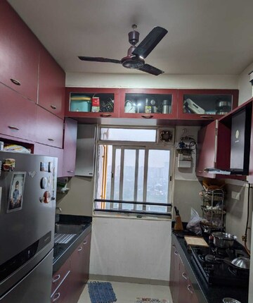 Kitchen in 2 BHK Apartment at Lodha Aurum, Kanjurmarg East – for Rent