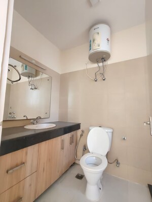 Bathroom in 4 BHK Builder Floor at Orchid Island, Sector 51 – for Rent