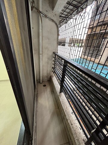 Balcony in 3 BHK Apartment at Kopar Khairane – for Rent