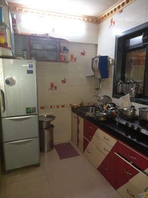 Kitchen in 2 BHK Apartment at Kopar Khairane – for Rent