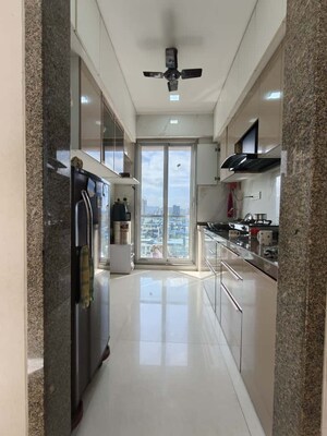 Kitchen in 2 BHK Apartment at Kopar Khairane – for Rent