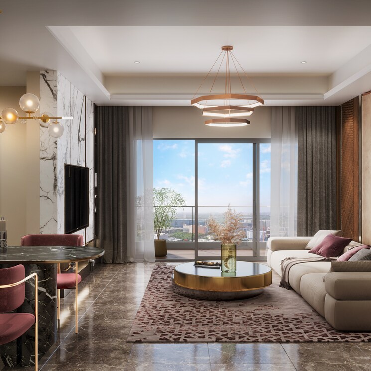 Living Room, hadapsar 3 Bedroom 1300 Sq.Ft. Apartment In Hadapsar Pune 9286977