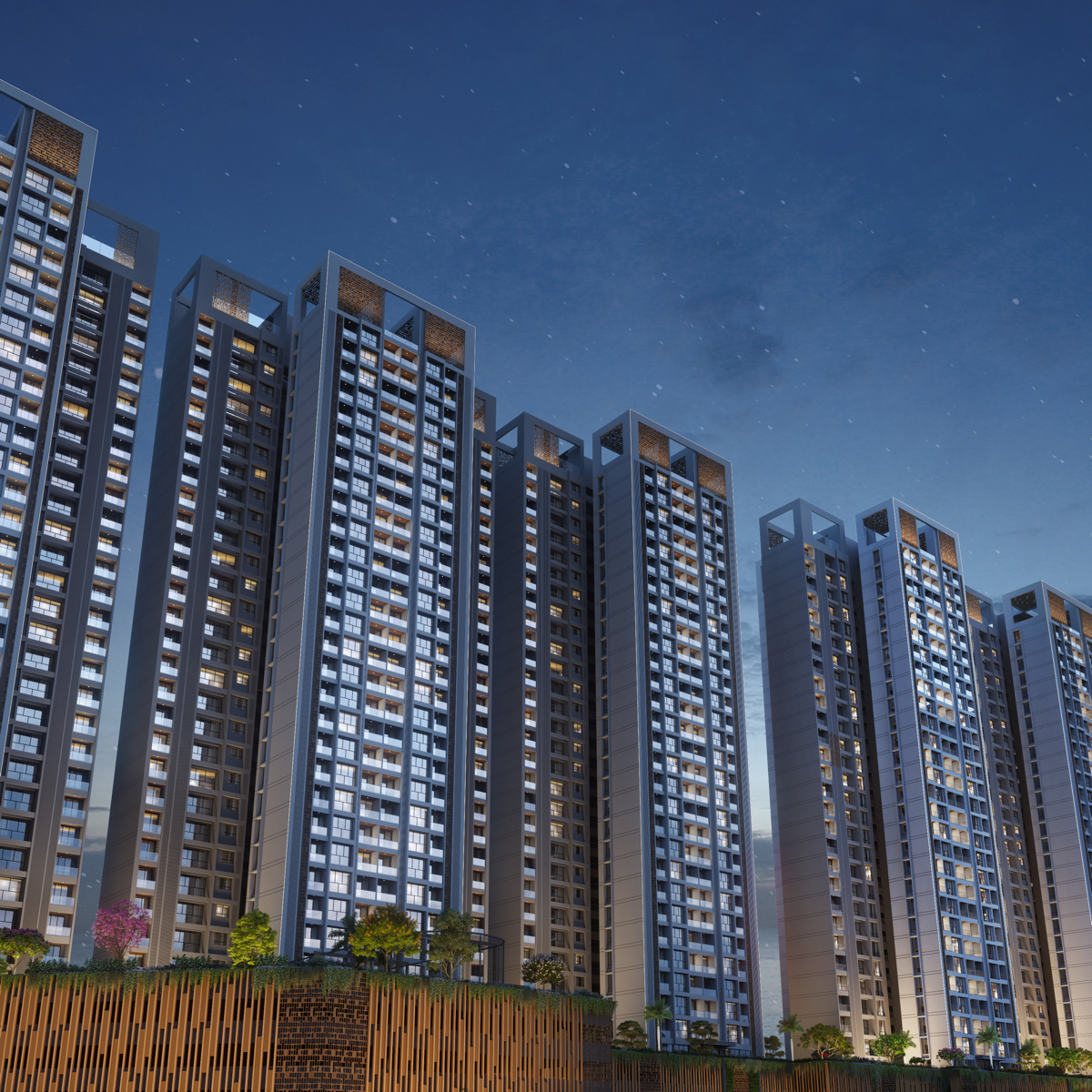 3 BHK + Pooja Room Apartment For Sale in Vyom Sigma