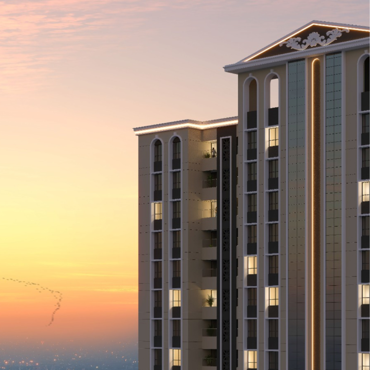 Exterior View, mundhwa 3 Bedroom 1300 Sq.Ft. Apartment In Mundhwa Pune 9287007