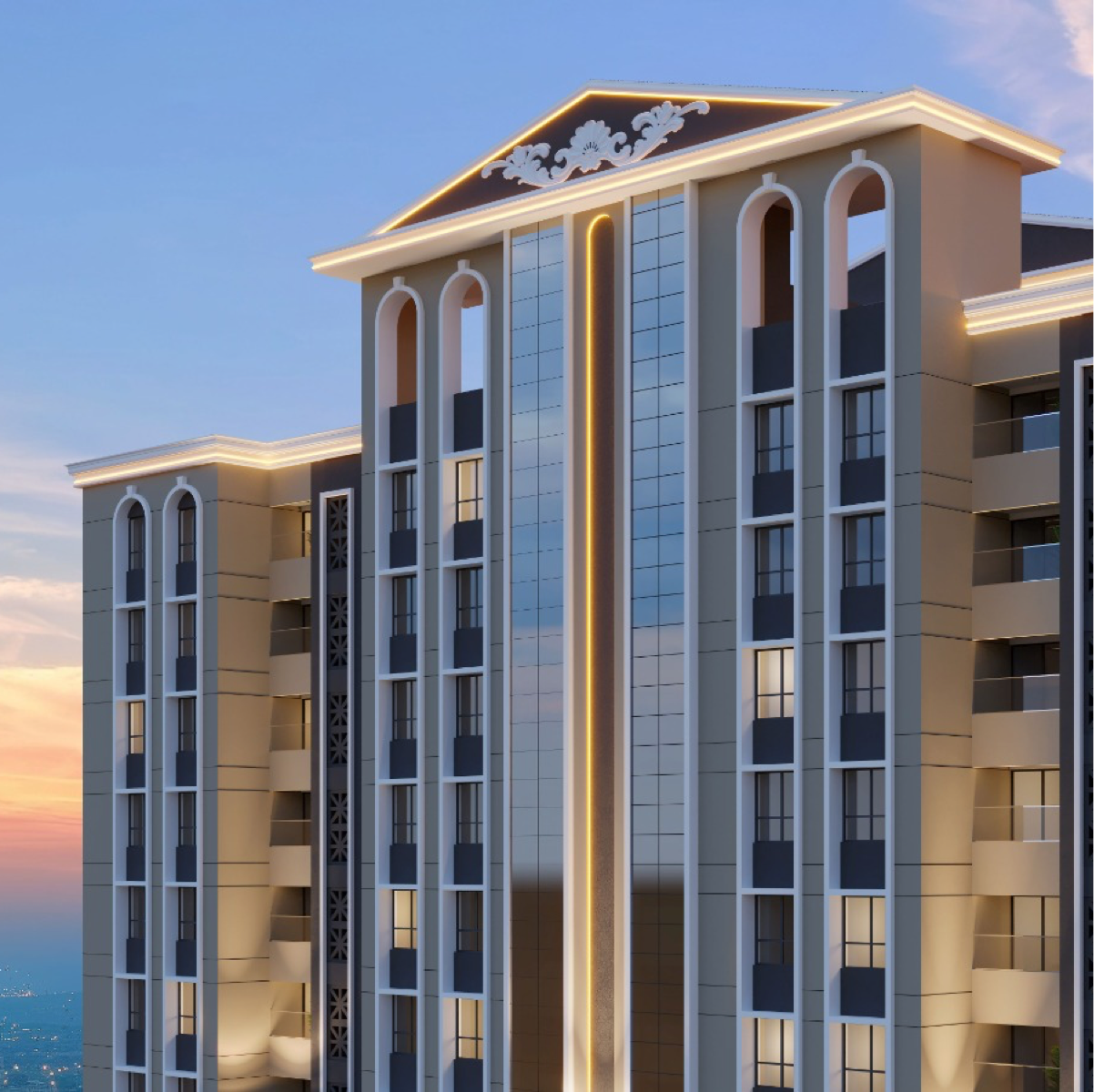 3 BHK Apartment For Sale in Jamthani New Launch Mundh