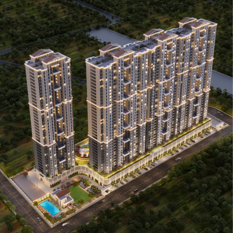 Exterior View, mundhwa 3 Bedroom 1300 Sq.Ft. Apartment In Mundhwa Pune 9287007