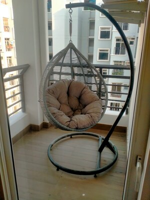 Staircase in 2 BHK Apartment at Pardos Okas Enclave, Sushant Golf City – for Rent