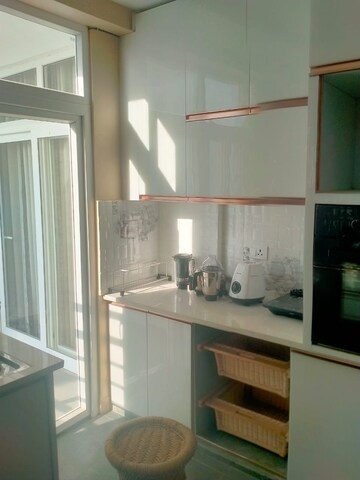 Kitchen in 2 BHK Apartment at Pardos Okas Enclave, Sushant Golf City – for Rent