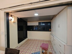 Bedroom in 1 BHK Apartment at Swastik Residency 1, Ghodbunder Road – for Rent