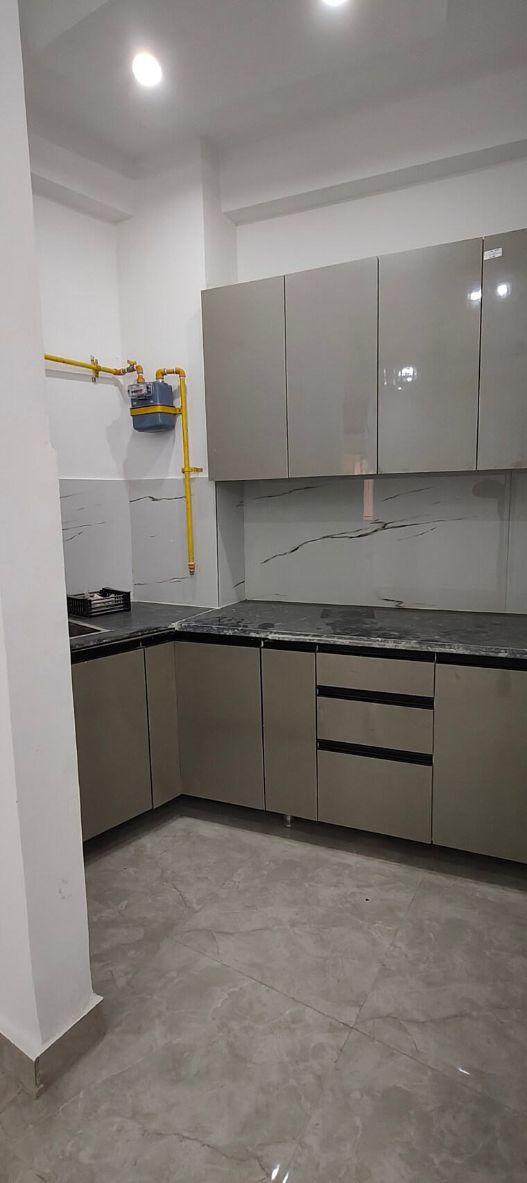 Kitchen, chattarpur 1 Bedroom 650 Sq.Ft. Builder Floor In Chattarpur Delhi 9287047