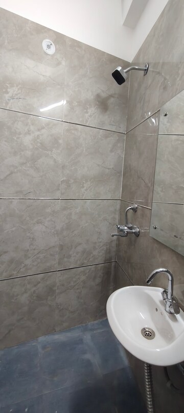 Bathroom in 1 BHK Builder Floor at Chattarpur – for Rent