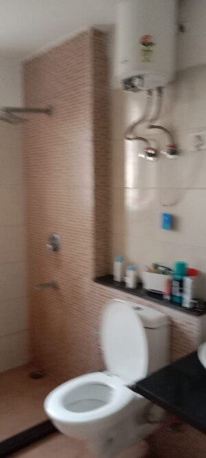 Bathroom in 3 BHK Apartment at Unitech The Residences Gurgaon, Sector 33 – for Rent
